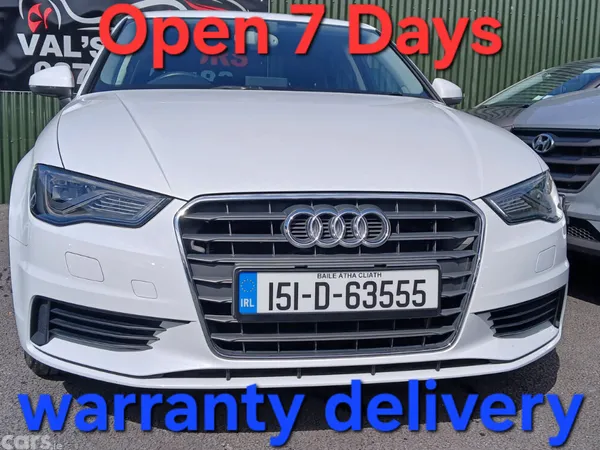 Audi A3 Saloon, Petrol, 2015, White