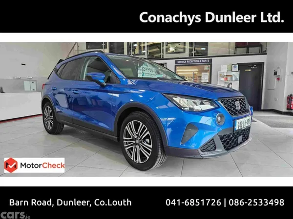 SEAT Arona Hatchback, Petrol, 2024, Blue