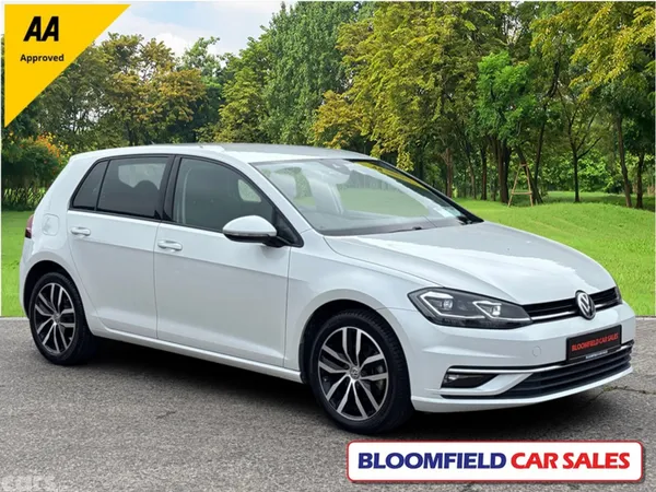 Volkswagen Golf Hatchback, Petrol, 2019, White