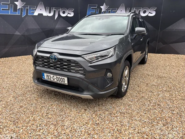 Toyota RAV4 SUV, Petrol Hybrid, 2019, Grey