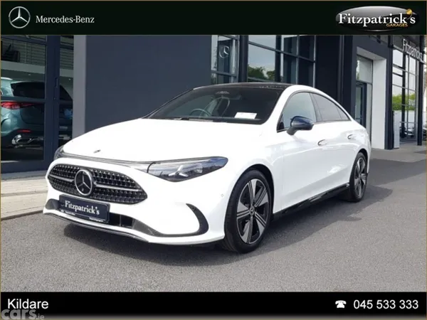 Mercedes-Benz CLA Coupe, Petrol Hybrid, 2026, White