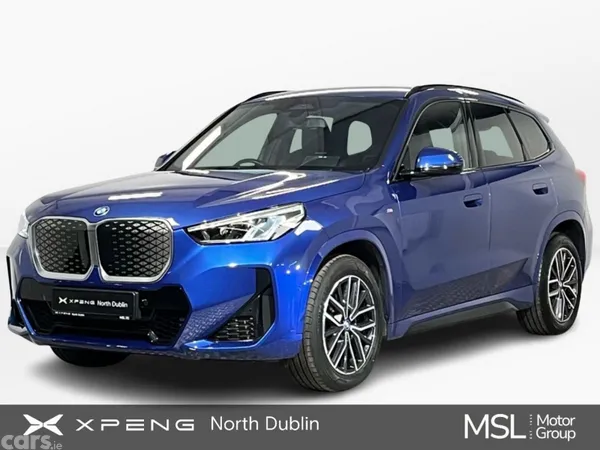 BMW iX1 SUV, Electric, 2024, Blue