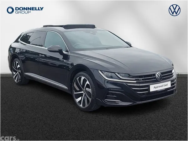 Volkswagen Arteon Estate, Petrol Hybrid, 2024, Black