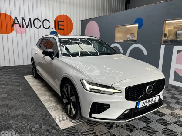 Volvo V60 Estate, Petrol Plug-in Hybrid, 2024, White