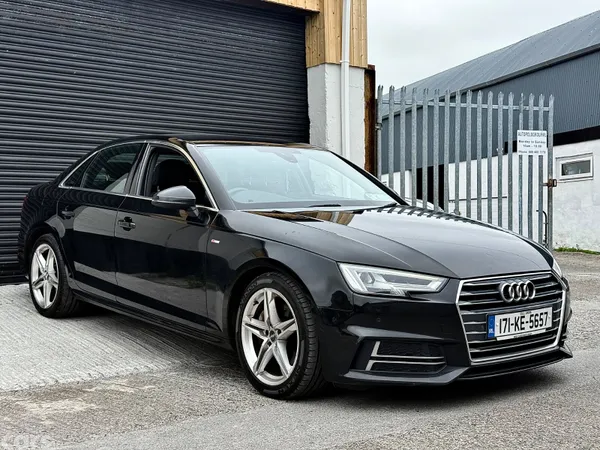 Audi A4 Saloon, Diesel, 2017, Black