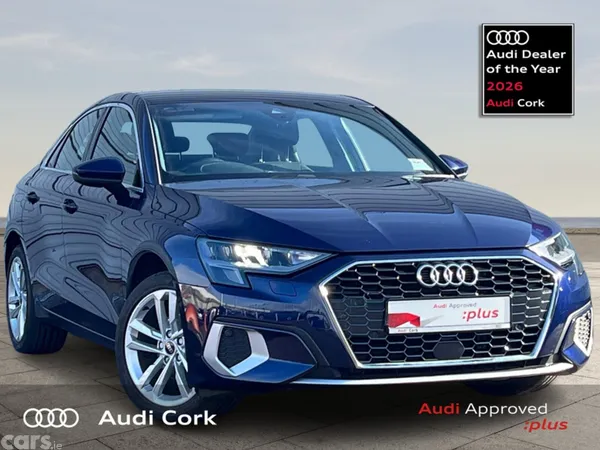 Audi A3 Saloon, Petrol, 2023, Blue