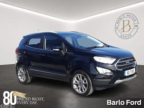 Ford EcoSport SUV, Diesel, 2018, Black
