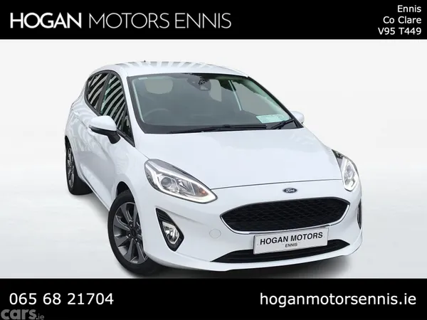 Ford Fiesta Hatchback, Petrol, 2021, White