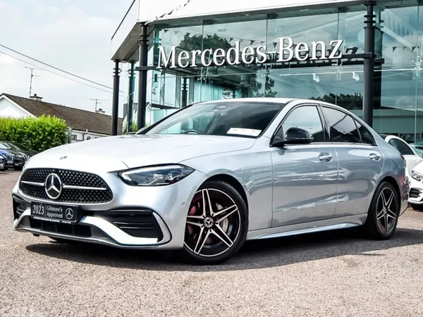 Mercedes-Benz C-Class Saloon, Diesel Hybrid, 2023, Silver
