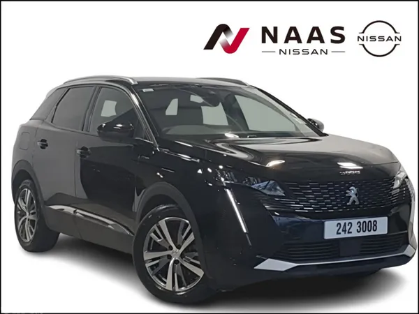 Peugeot 3008 MPV, Petrol Plug-in Hybrid, 2024, Black