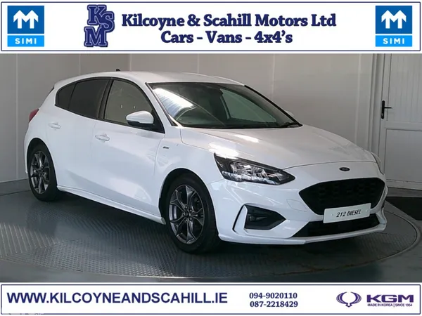 Ford Focus Hatchback, Diesel, 2021, White