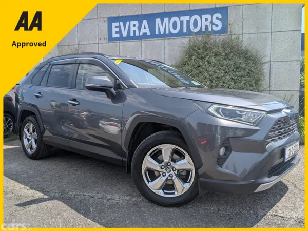 Toyota RAV4 SUV, Petrol Hybrid, 2021, Grey