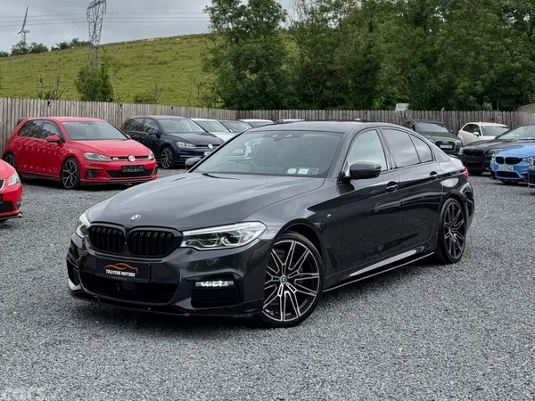 BMW 5-Series Saloon, Diesel, 2018, Grey