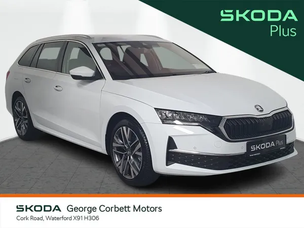 Skoda Octavia Estate, Diesel, 2025, White