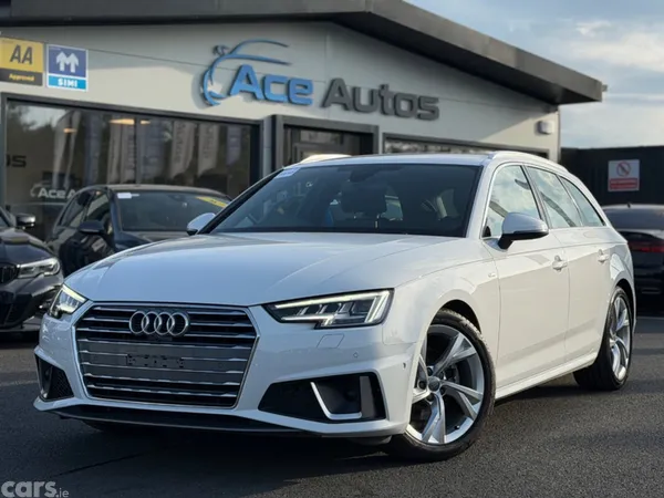 Audi A4 Estate, Petrol, 2019, White