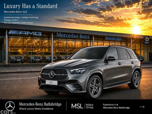 Mercedes-Benz GLE SUV, Petrol Plug-in Hybrid, 2026, Black