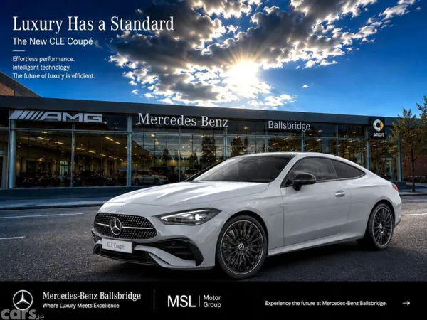 Mercedes-Benz CLE Coupe, Diesel Plug-in Hybrid, 2026, Grey