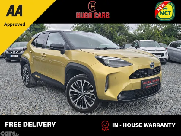 Toyota Yaris Cross Hatchback, Petrol Hybrid, 2022, Yellow