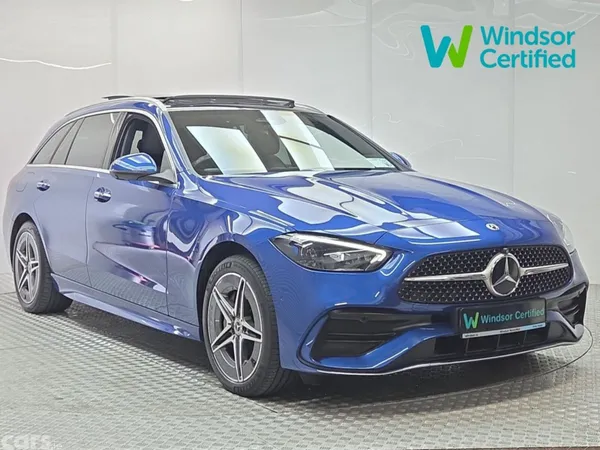 Mercedes-Benz C-Class Estate, Petrol Plug-in Hybrid, 2024, Blue