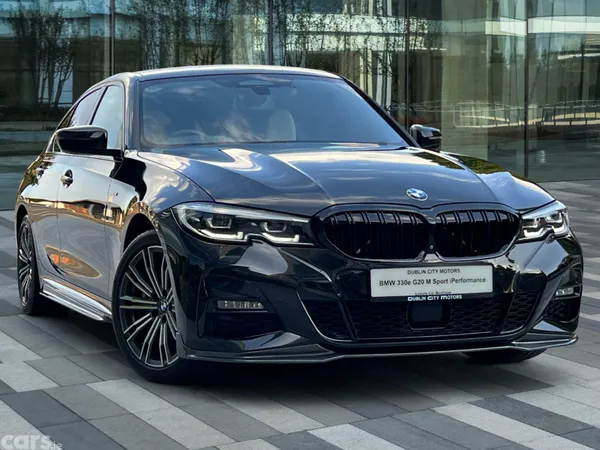 BMW 3-Series Saloon, Petrol Plug-in Hybrid, 2021, Black