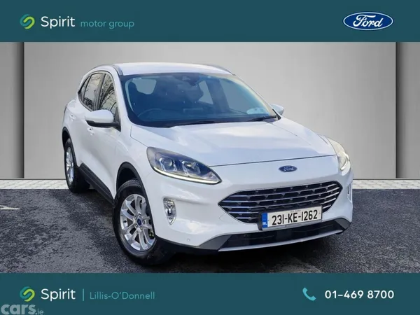 Ford Kuga SUV, Petrol Plug-in Hybrid, 2023, White