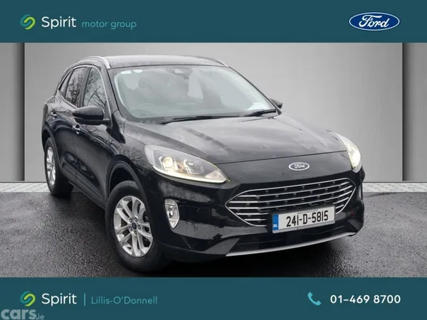 Ford Kuga SUV, Petrol Plug-in Hybrid, 2024, Black