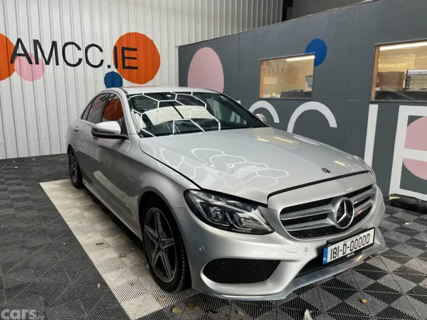 Mercedes-Benz C-Class Saloon, Diesel, 2018, Silver