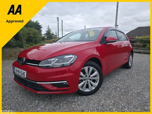Volkswagen Golf Hatchback, Petrol, 2018, Red