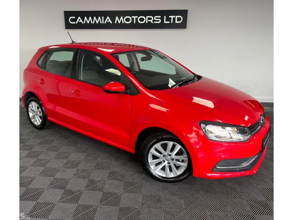 Volkswagen Polo Hatchback, Petrol, 2016, Red