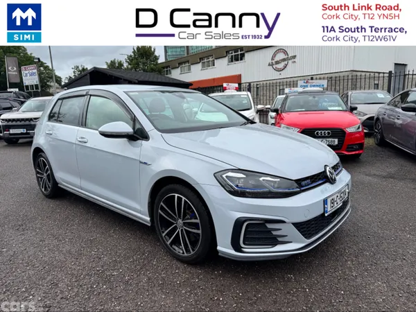 Volkswagen Golf Hatchback, Petrol Plug-in Hybrid, 2019, White
