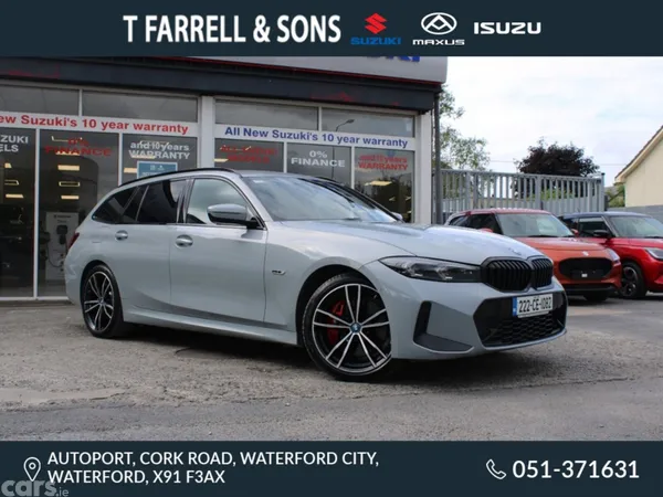 BMW 3-Series Estate, Petrol Plug-in Hybrid, 2022, Grey