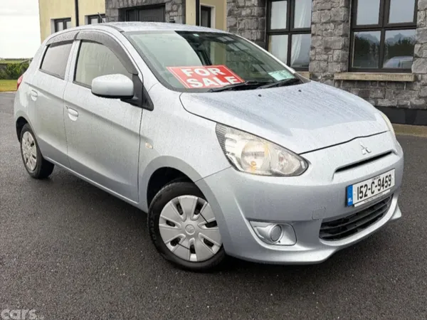 Mitsubishi Mirage Hatchback, Petrol, 2015, Silver