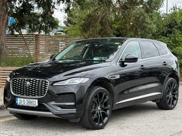 Jaguar F-Pace SUV, Diesel, 2021, Black