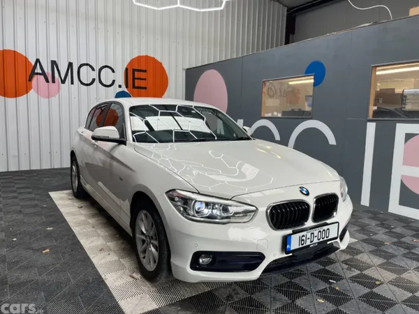 BMW 1-Series Hatchback, Diesel, 2016, White