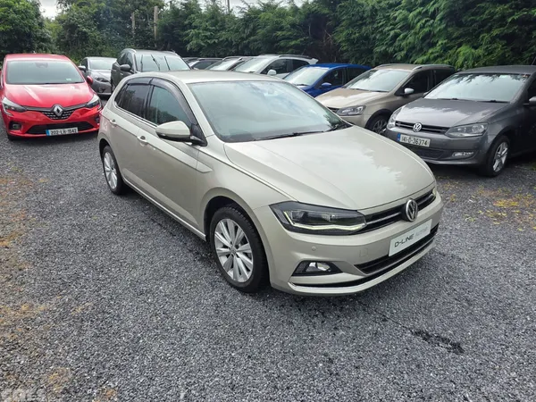 Volkswagen Polo Hatchback, Petrol, 2019, Gold