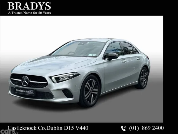 Mercedes-Benz A-Class Saloon, Petrol, 2022, Silver