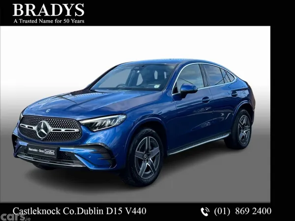 Mercedes-Benz GLC SUV, Petrol Plug-in Hybrid, 2025, Blue