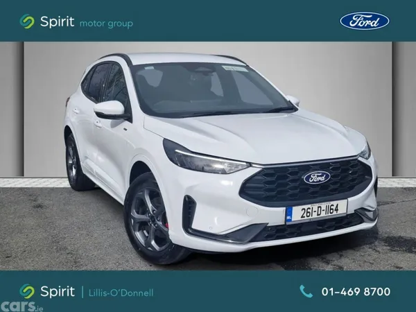 Ford Kuga SUV, Petrol Plug-in Hybrid, 2026, White