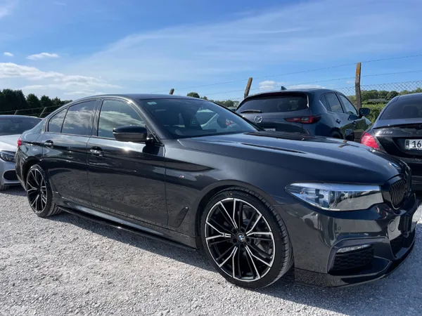 BMW 5-Series Saloon, Petrol, 2018, Grey