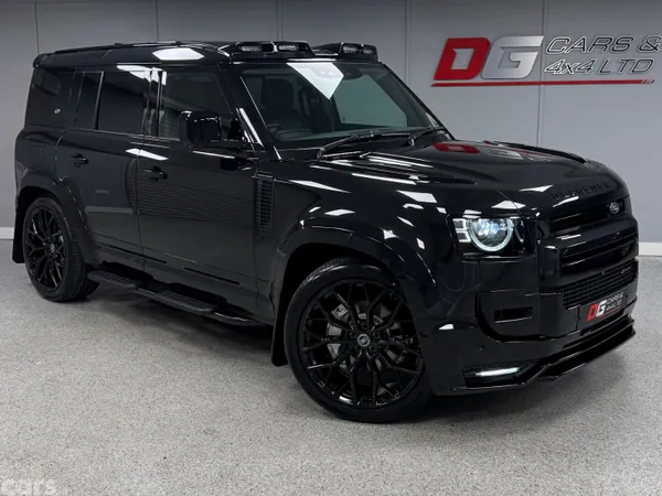 Land Rover Defender SUV, Petrol Plug-in Hybrid, 2023, Black