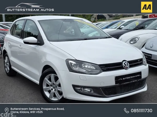 Volkswagen Polo Hatchback, Petrol, 2013, White