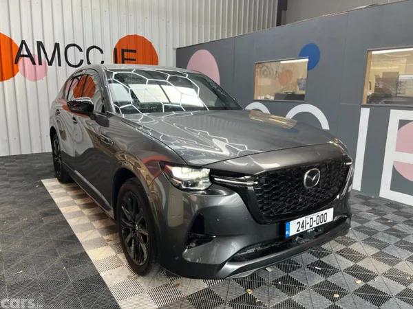 Mazda CX-60 SUV, Petrol Plug-in Hybrid, 2024, Black