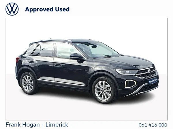 Volkswagen T-Roc SUV, Petrol, 2023, Black