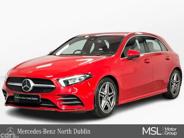 Mercedes-Benz A-Class Hatchback, Diesel, 2019, Red