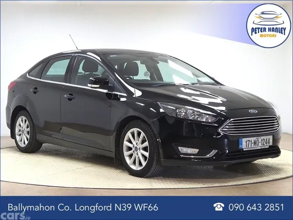 Ford Focus Saloon, Diesel, 2017, Black
