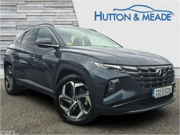 Hyundai Tucson SUV, Petrol Hybrid, 2023, Green
