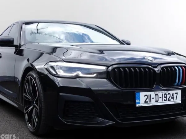 BMW 5-Series Saloon, Diesel, 2021, Black