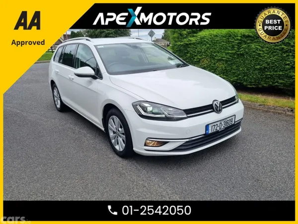 Volkswagen Golf Hatchback, Petrol, 2017, White