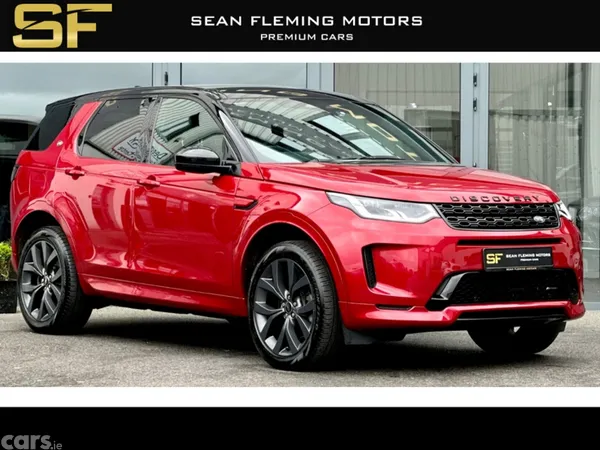 Land Rover Discovery Sport SUV, Petrol Plug-in Hybrid, 2022, Red