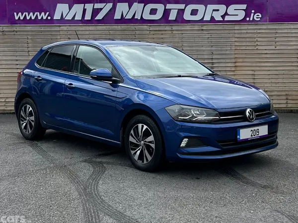 Volkswagen Polo Hatchback, Petrol, 2019, Blue